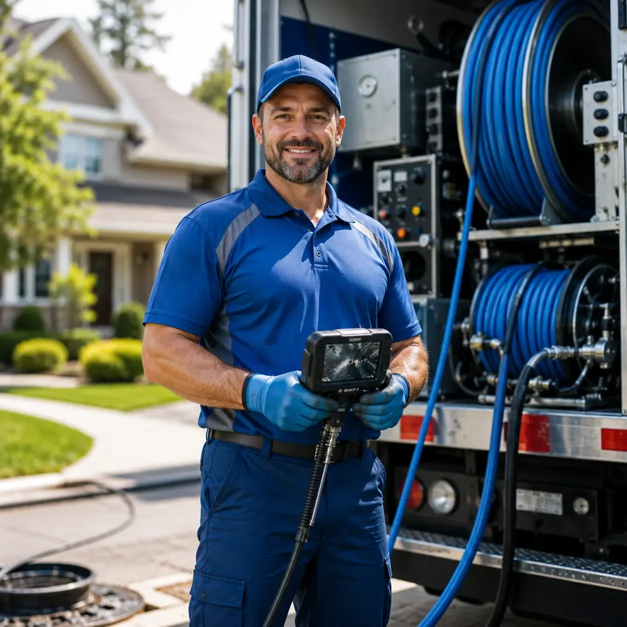 Local outdoor drain cleaning specialists in Bluffton, IN